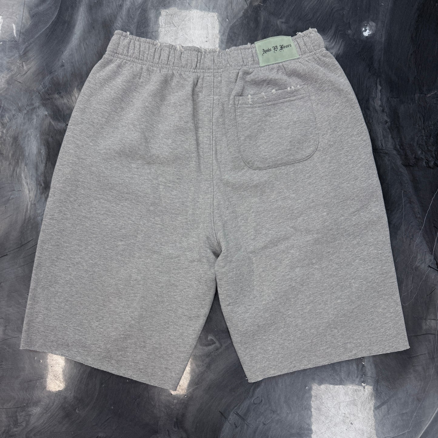 AMIS ET FLEURS LSD SHORTS GREY