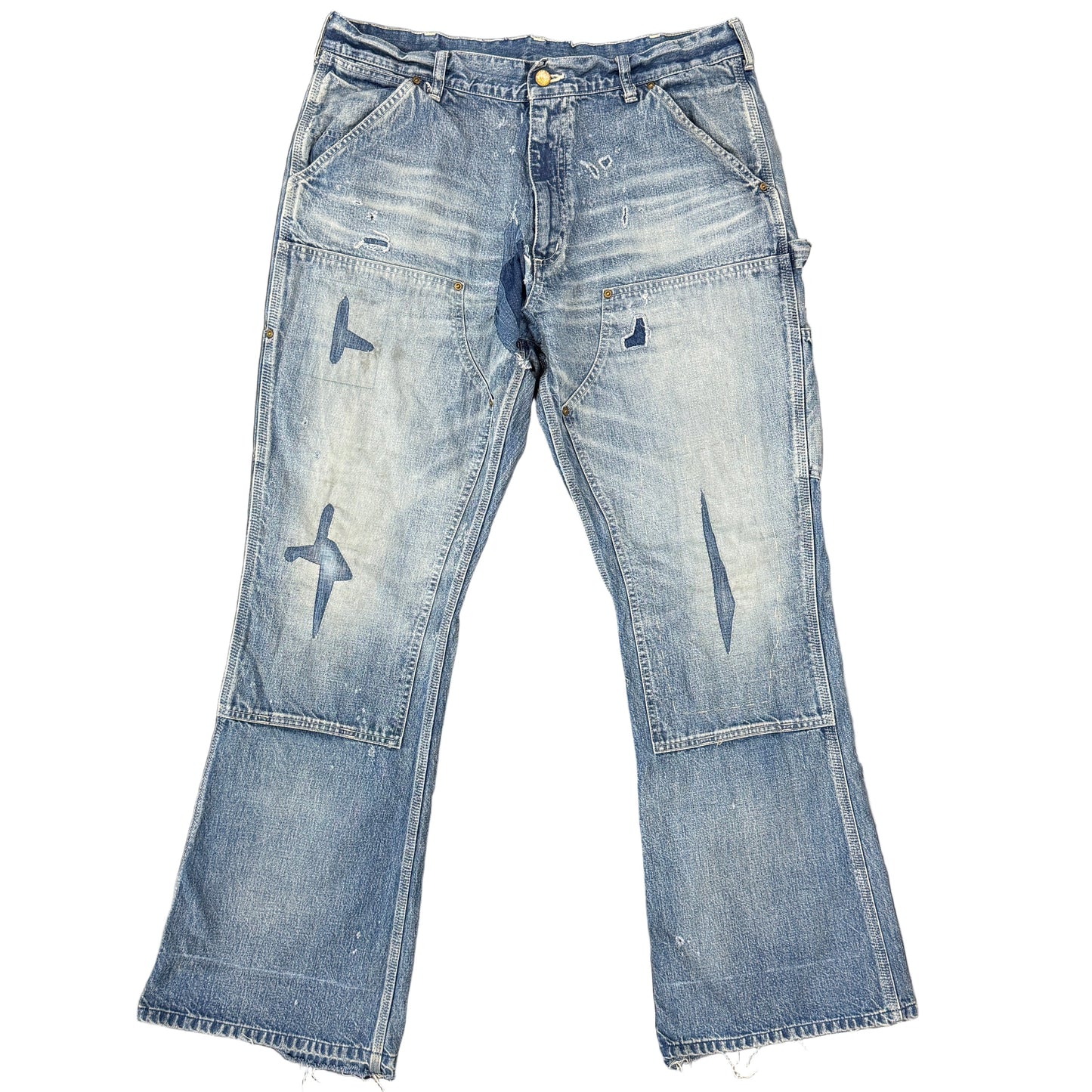 Saint Michael Double Knee Denim Pants