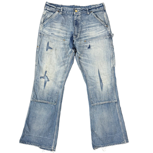 Saint Michael Double Knee Denim Pants