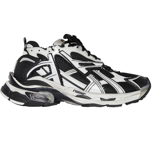 Balenciaga Runner Sneaker Black & White (Used)