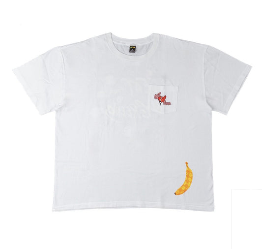 Matty Boy Anti Promo Eat Your Greens Logo Tee Shirt White