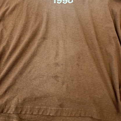 Acne Studios Logo 1996 Long-Sleeve T-Shirt in Chocolate Brown
