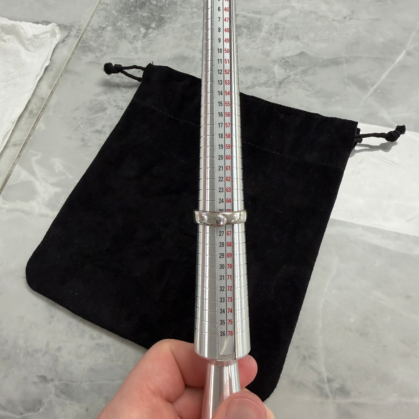 Chrome Hearts Oval Belt Ring Sliver