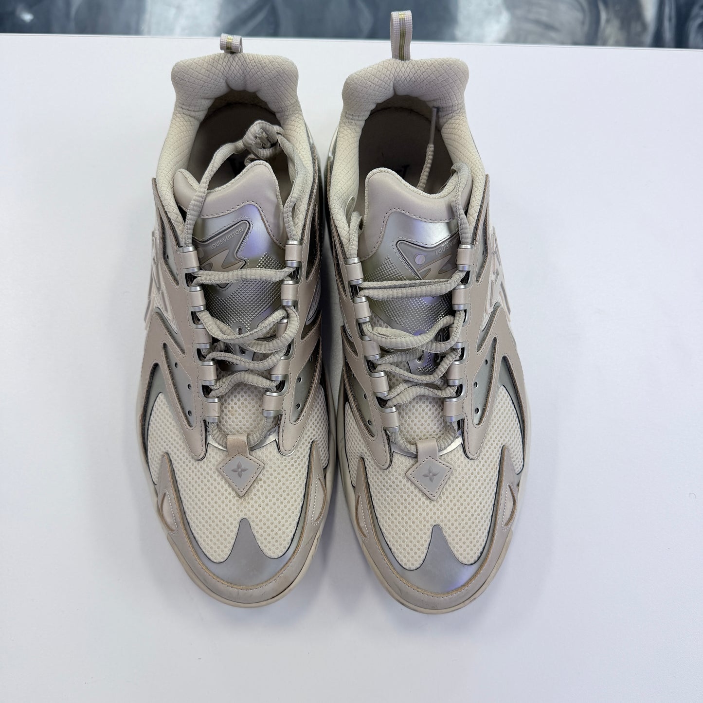LOUIS VUITTON Runner Tatic Sneakers
'Beige' (USED NO BOX)