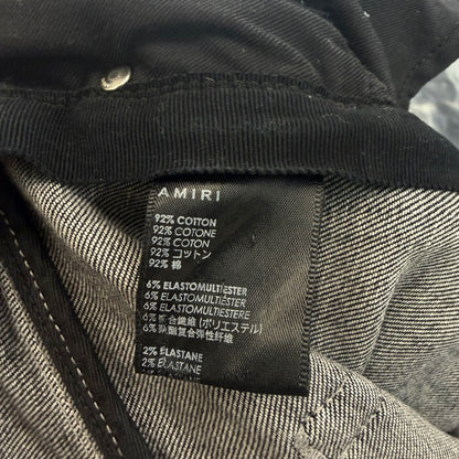 AMIRI Distressed Bandana Thrasher Jeans