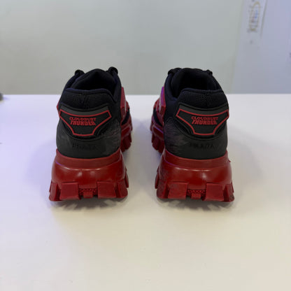 Prada Cloudbust Thunder knit RED/BLACK (USED) (NO BOX)