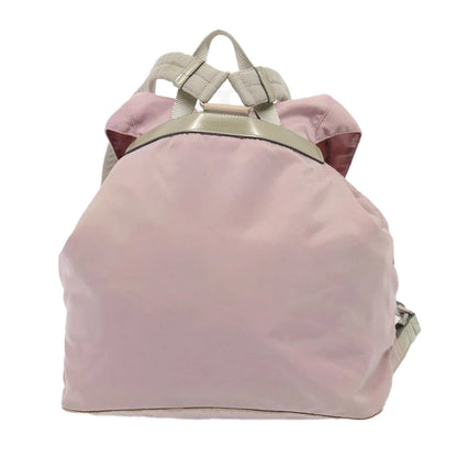 PRADA Pink Nylon Backpack