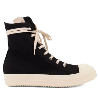 Rick Owens DRKSHDW Canvas Ramone High Top Sneaker (Used)(No Box)