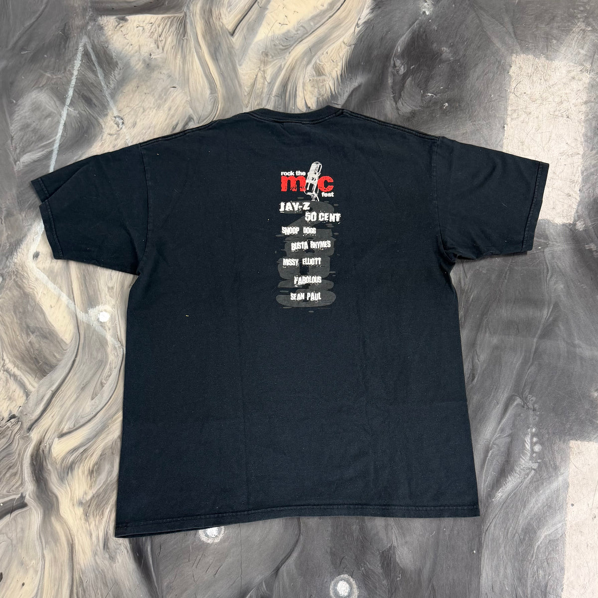 Jay-Z x 50 Cent Rock The Mic Tee