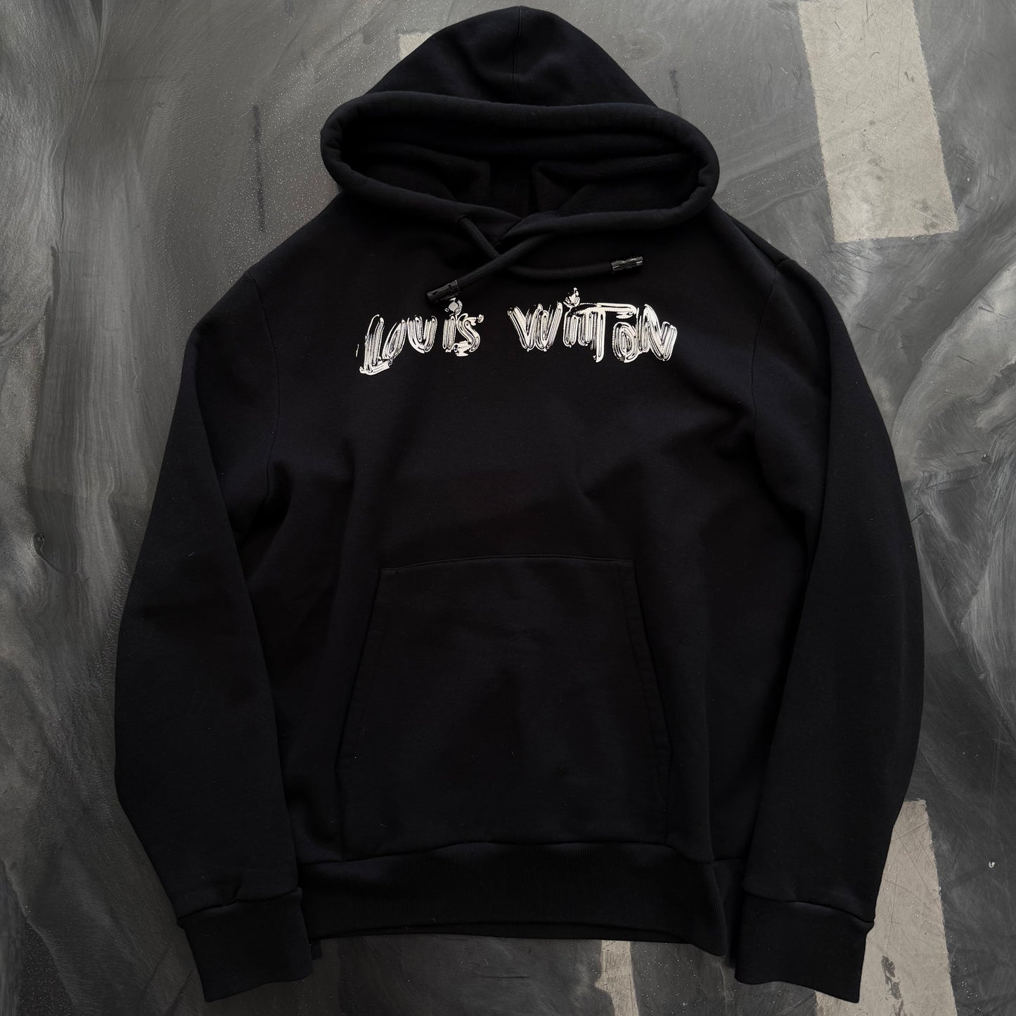 Louis Vuitton Graffiti Logo Hoodie