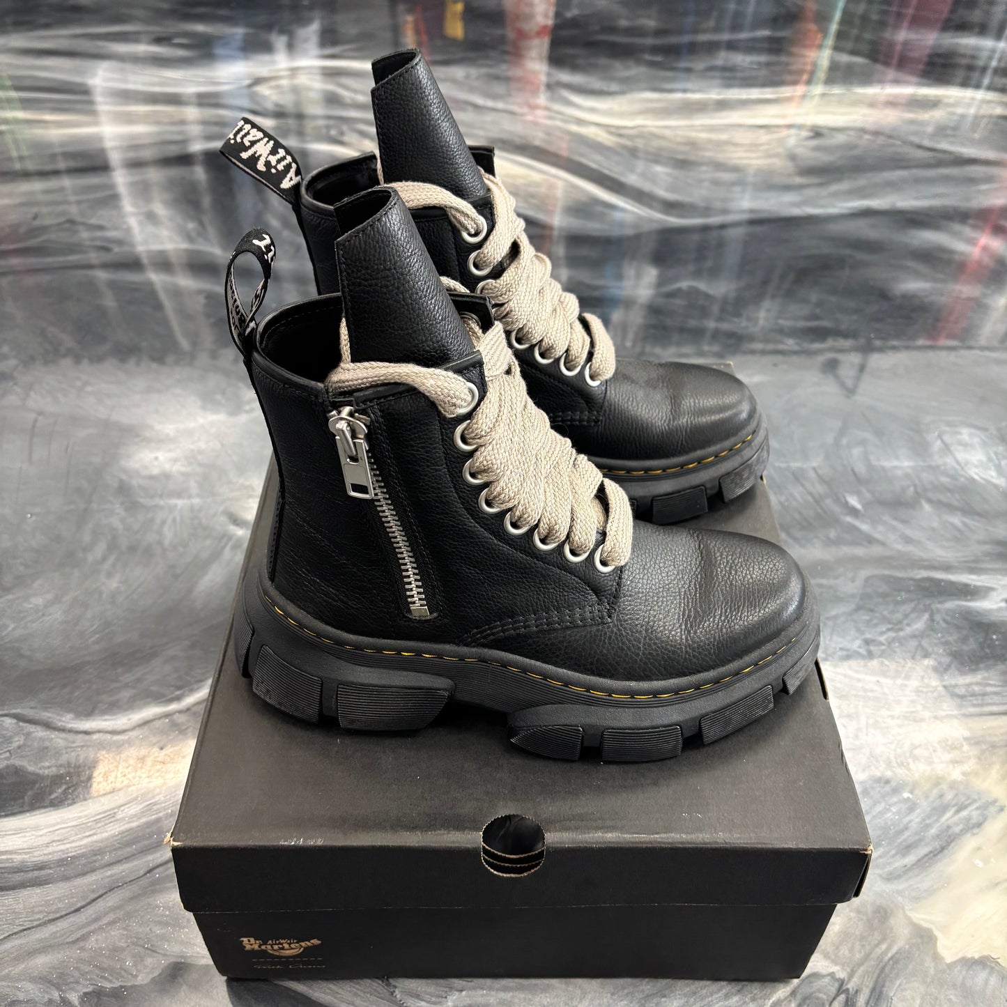 Dr. Martens x Rick Owens 1460 DMXL Jumbo Lace Boots