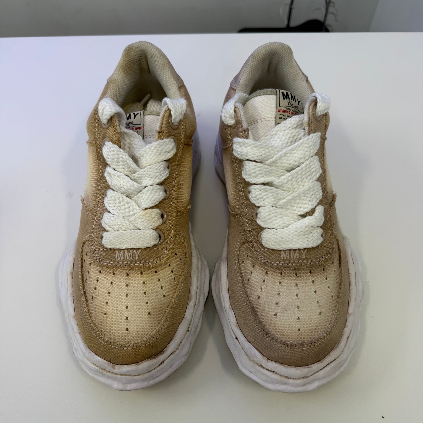 Maison Mihara Yasuhiro Wayne Low Sprayed Canvas Brown (Used)