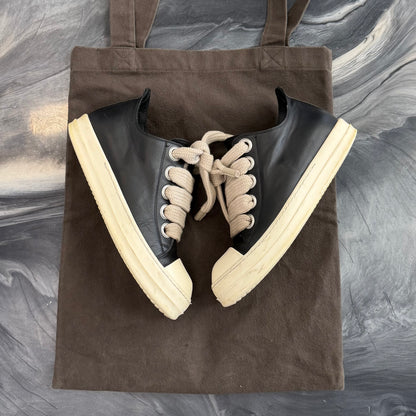 Rick Owens Jumbo Lace Ramone Lows (USED) (NO BOX)
