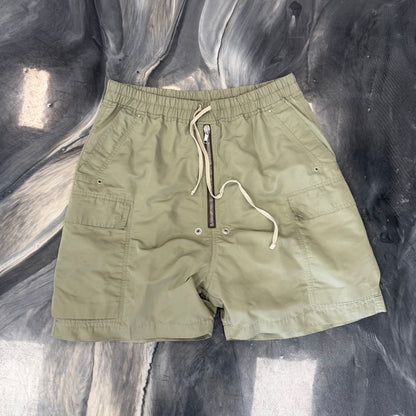 Rick Owens Celadon Cargobela Shorts