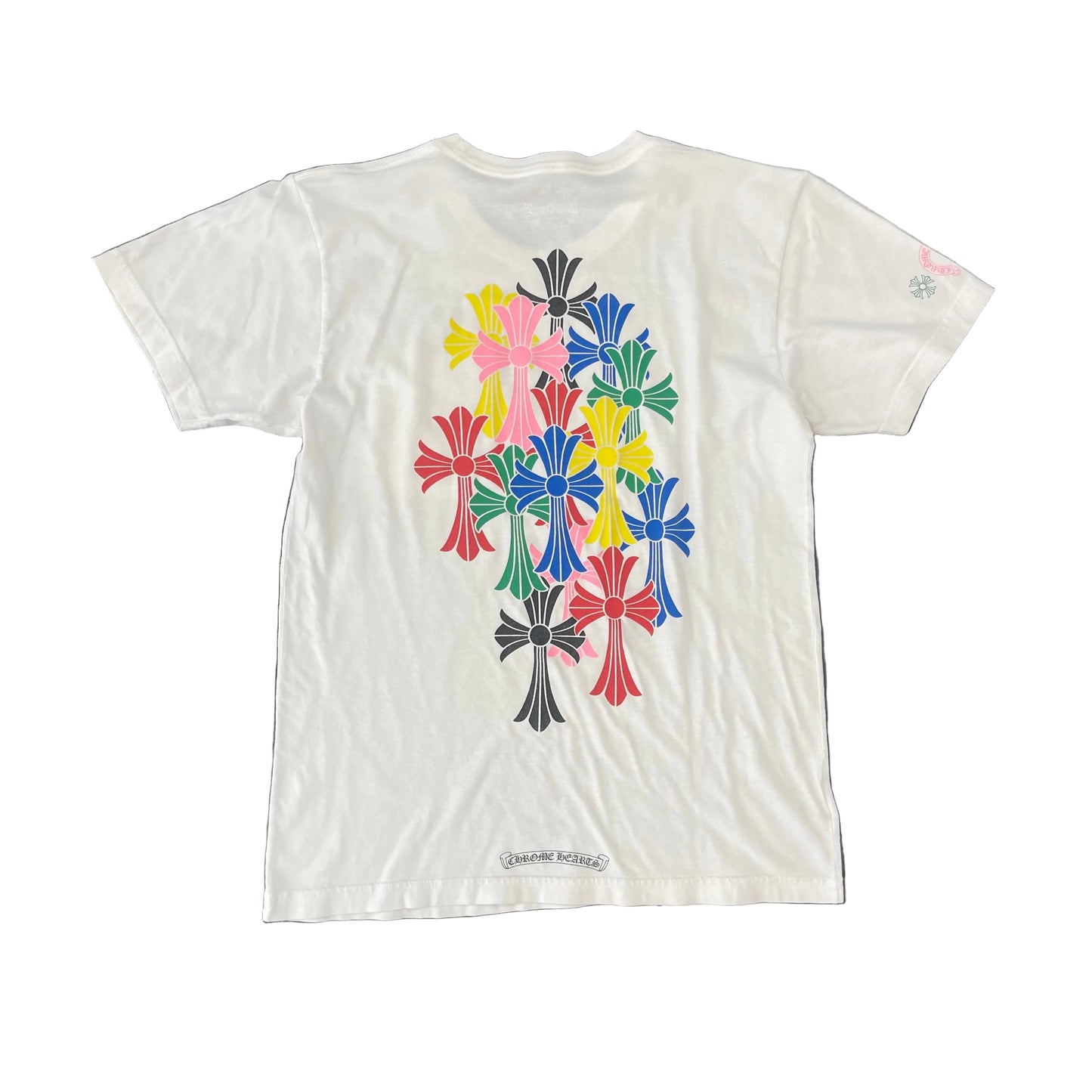 Chrome Hearts Multi-Color Cross Cemetery T-Shirt