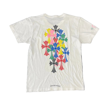 Chrome Hearts Multi-Color Cross Cemetery T-Shirt