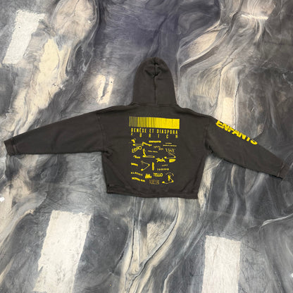 Enfants Riches Déprimés ERD Zurich Hoodie Faded Black