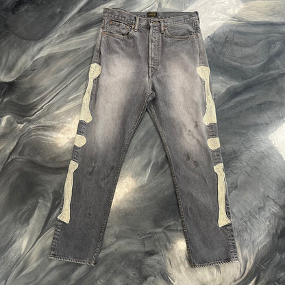 Kapital Bone Denim Grey