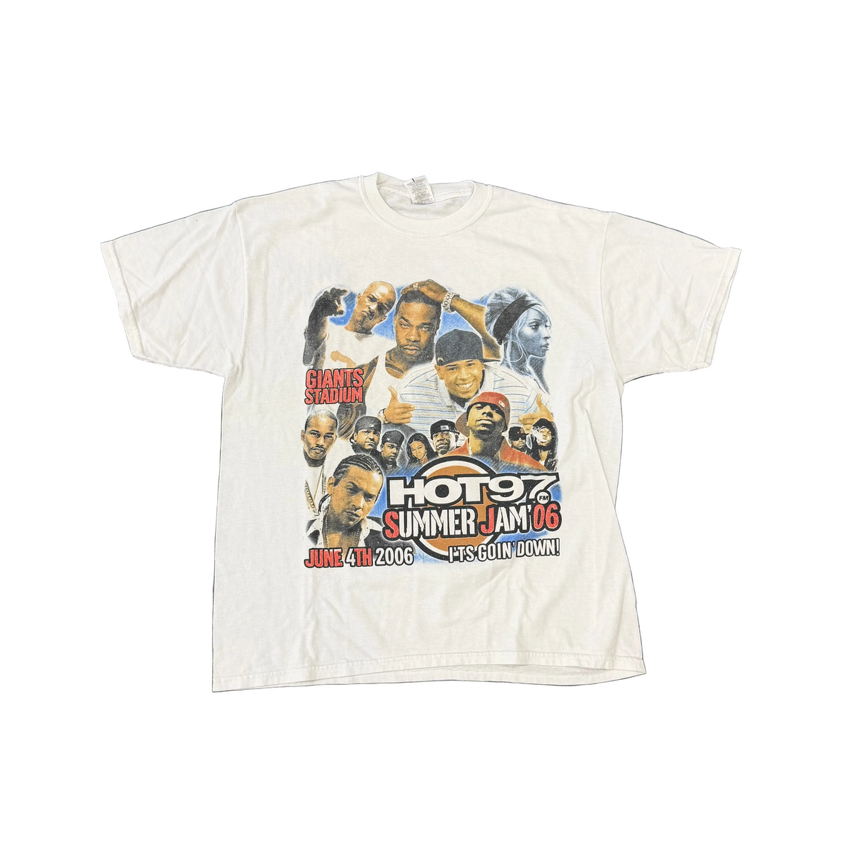 Hot 97 Summer Jam 2006 White Vintage Tee