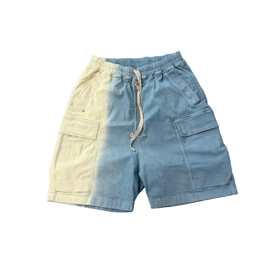 Rick Owens DRKSHDW Cargo Bela Gradient Washed Shorts