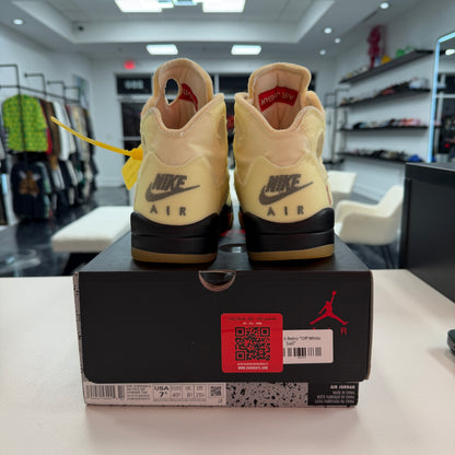 Jordan 5 Retro Off-White Sail (Used)(Black Friday)