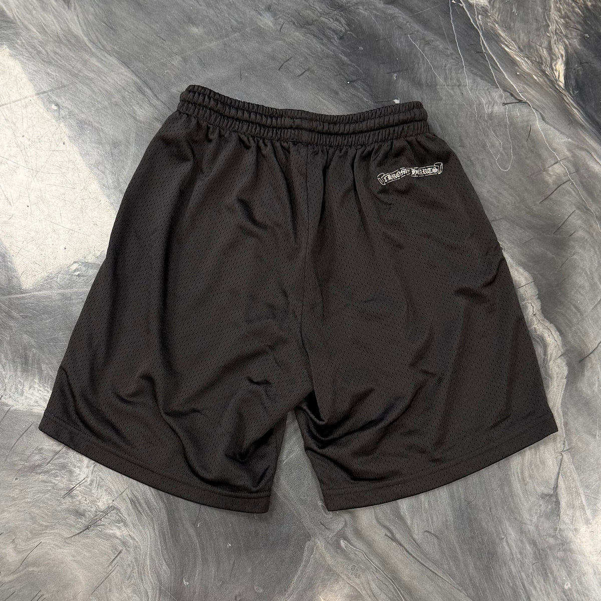 Chrome Hearts Mesh Varsity Shorts