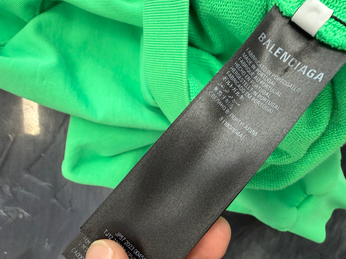 Balenciaga Campaign Hoodie Green
