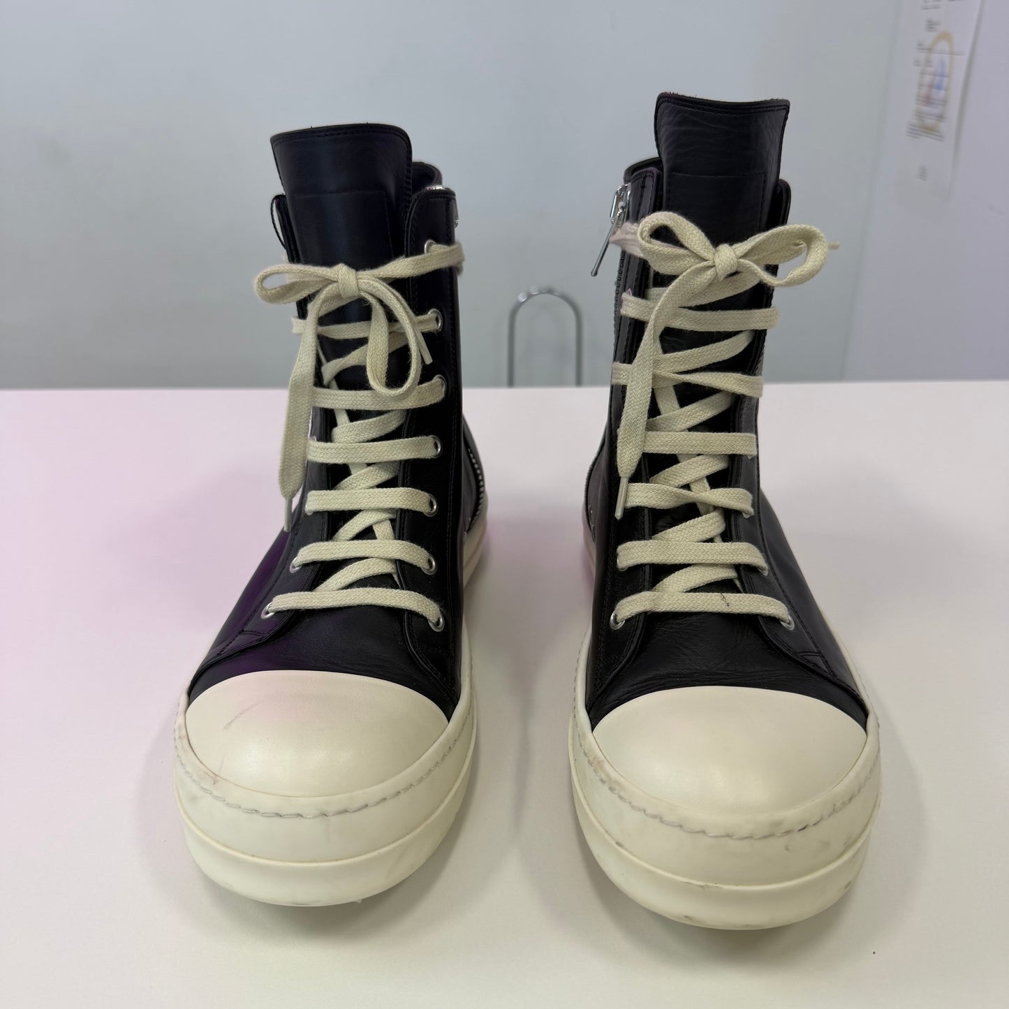Rick Owens Mainline Ramone High Black (USED NO BOX)