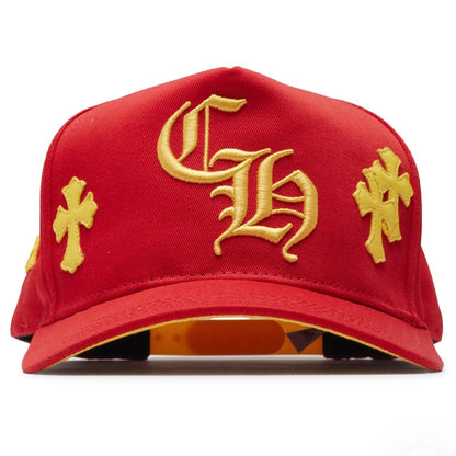 Chrome Hearts Patch Hat Red/Yellow