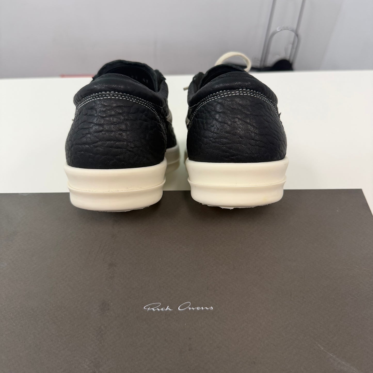 Rick Owens Black Tower Vintage Sneaks Sneakers (USED)