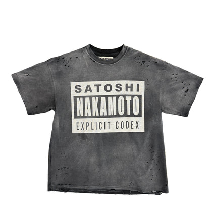 Satoshi Nakamoto Explicit Codex Tee