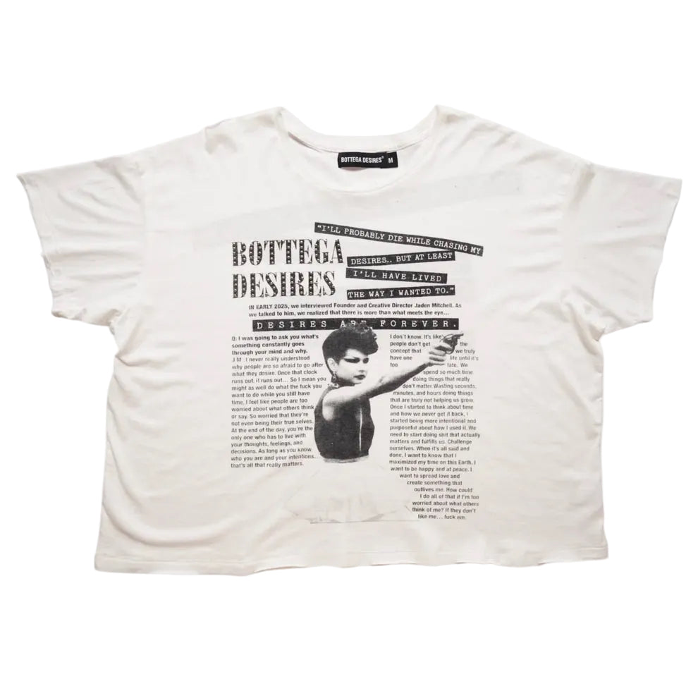 Bottega Desires Interview T-Shirt