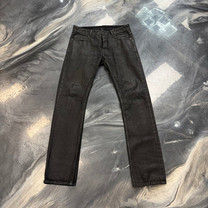 Rick Owens DRKSHDW Waxed Detroit Denim