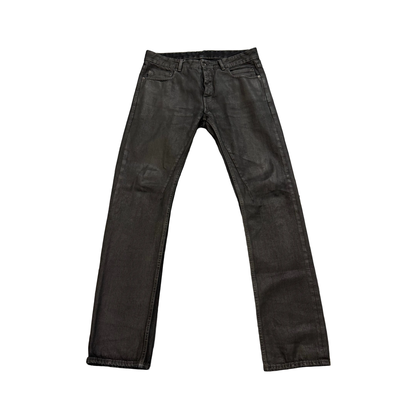 Rick Owens DRKSHDW Waxed Detroit Denim