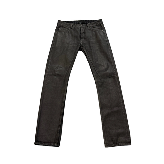 Rick Owens DRKSHDW Waxed Detroit Denim