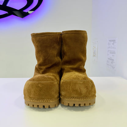 Balenciaga Alaska Fur Boot (Used No Box)