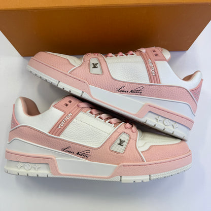 Louis Vuitton Trainer Sneaker Pink (Used)