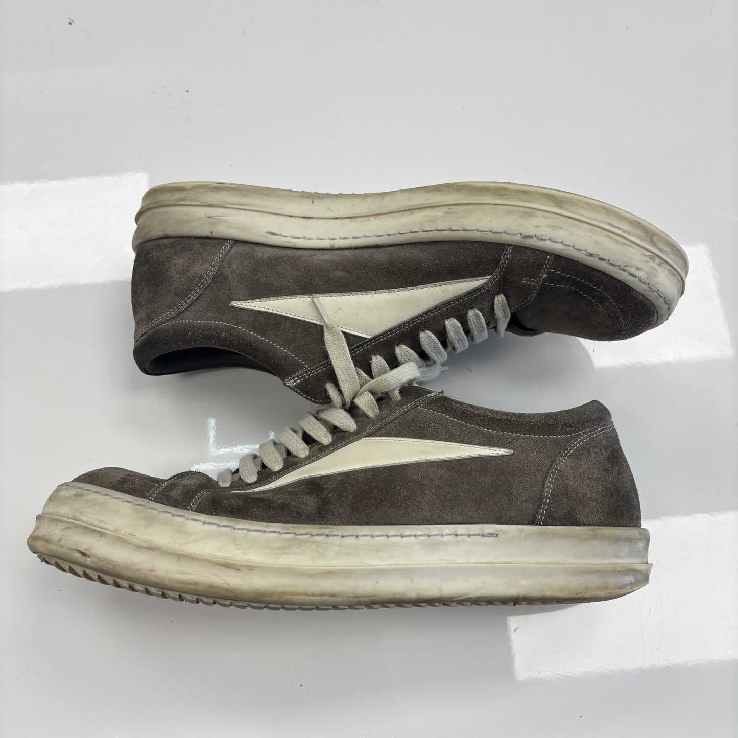 Rick Owens Vintage Strobe Vans Dust (USED NO BOX)