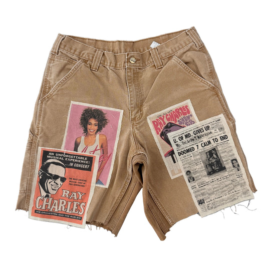 Geek Boyz Global Patch Carpenter shorts