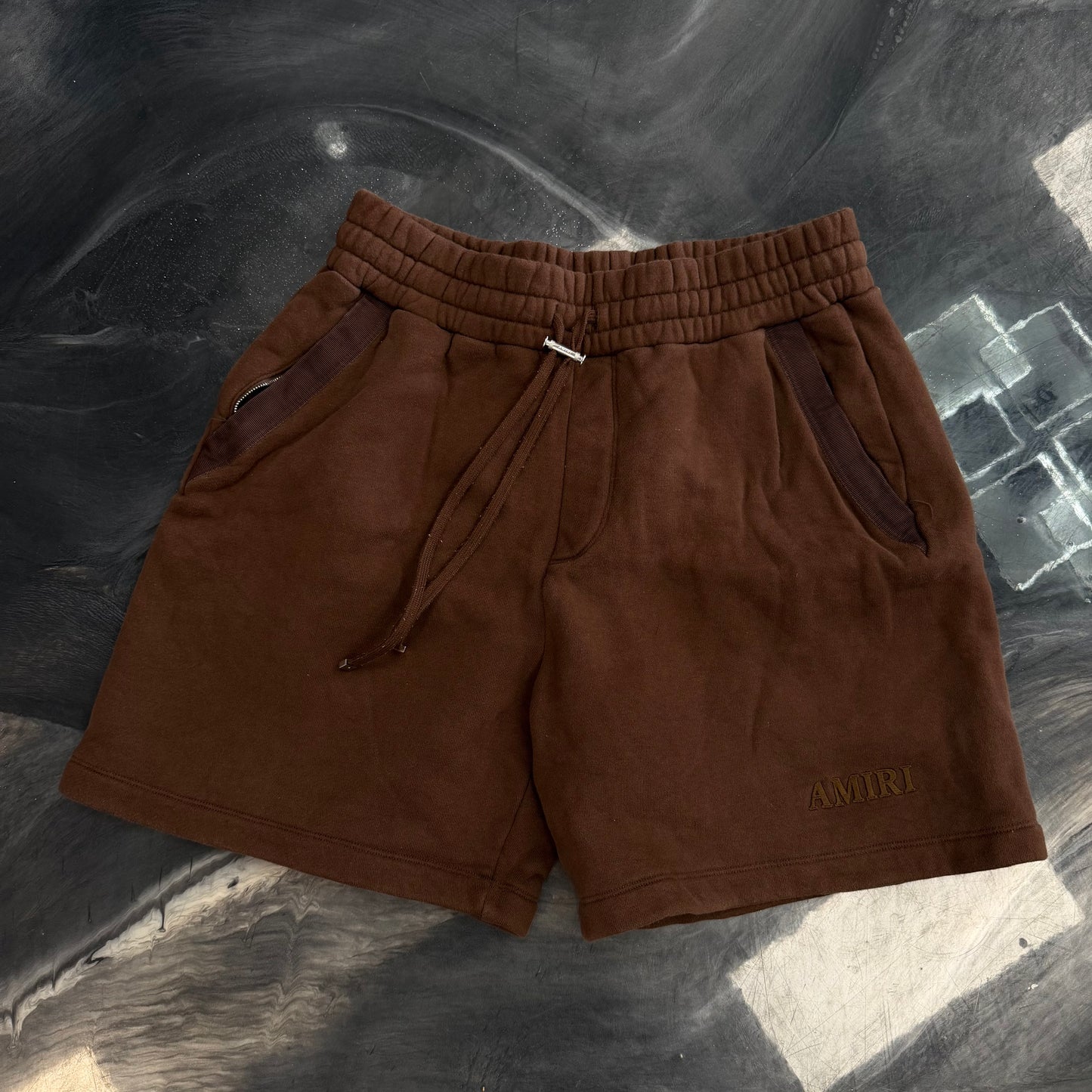 Amiri Sweat Shorts Brown
