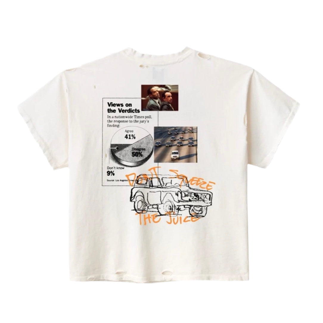HMDD OJ Simpson Squeeze Vintage Tee