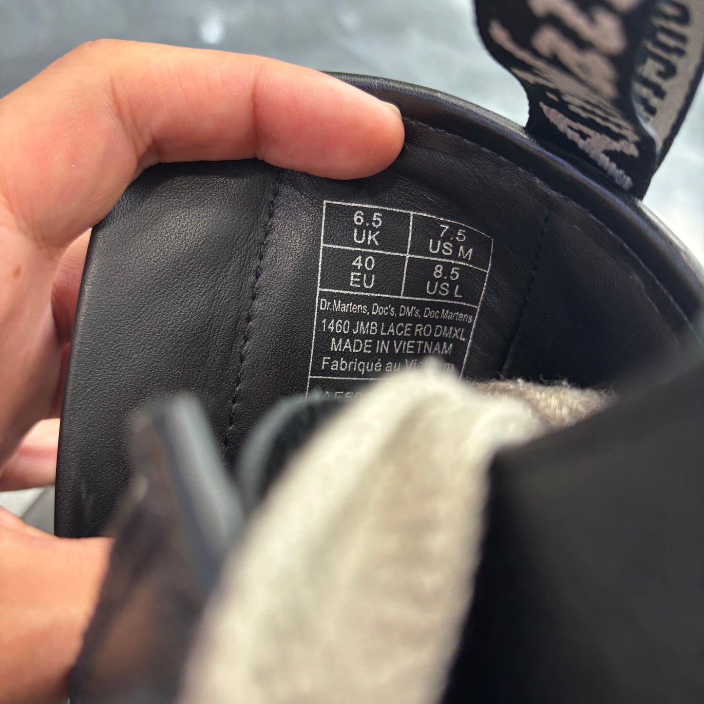 Dr. Martens x Rick Owens 1460 DMXL Jumbo Lace Boots