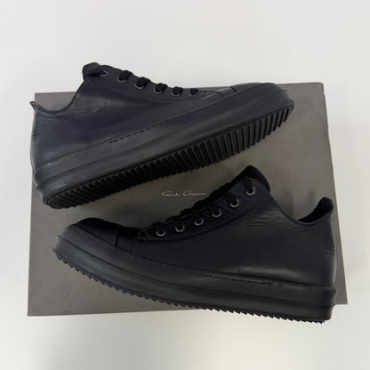 Rick Owens Ramones Low Black (USED)