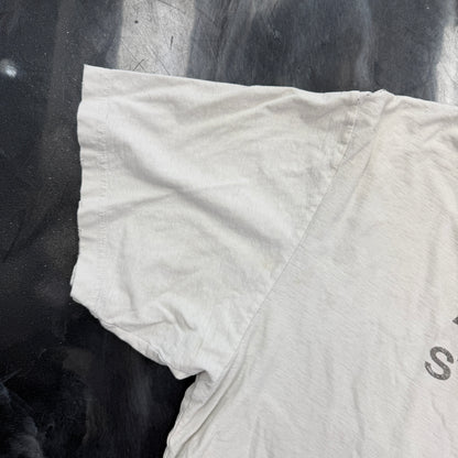 Acne Studios Logo 1996 Distressed Short Sleeve Tee White