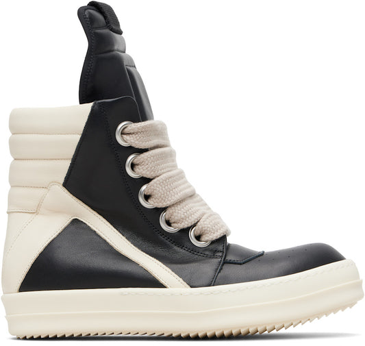 Rick Owens Concordians Jumbo
Laced Geobasket Black Milk (USED NO BOX)