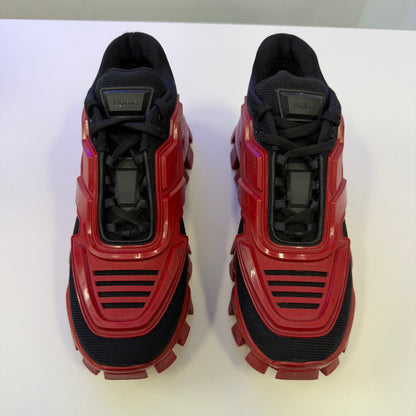 Prada Cloudbust Thunder knit RED/BLACK (USED) (NO BOX)
