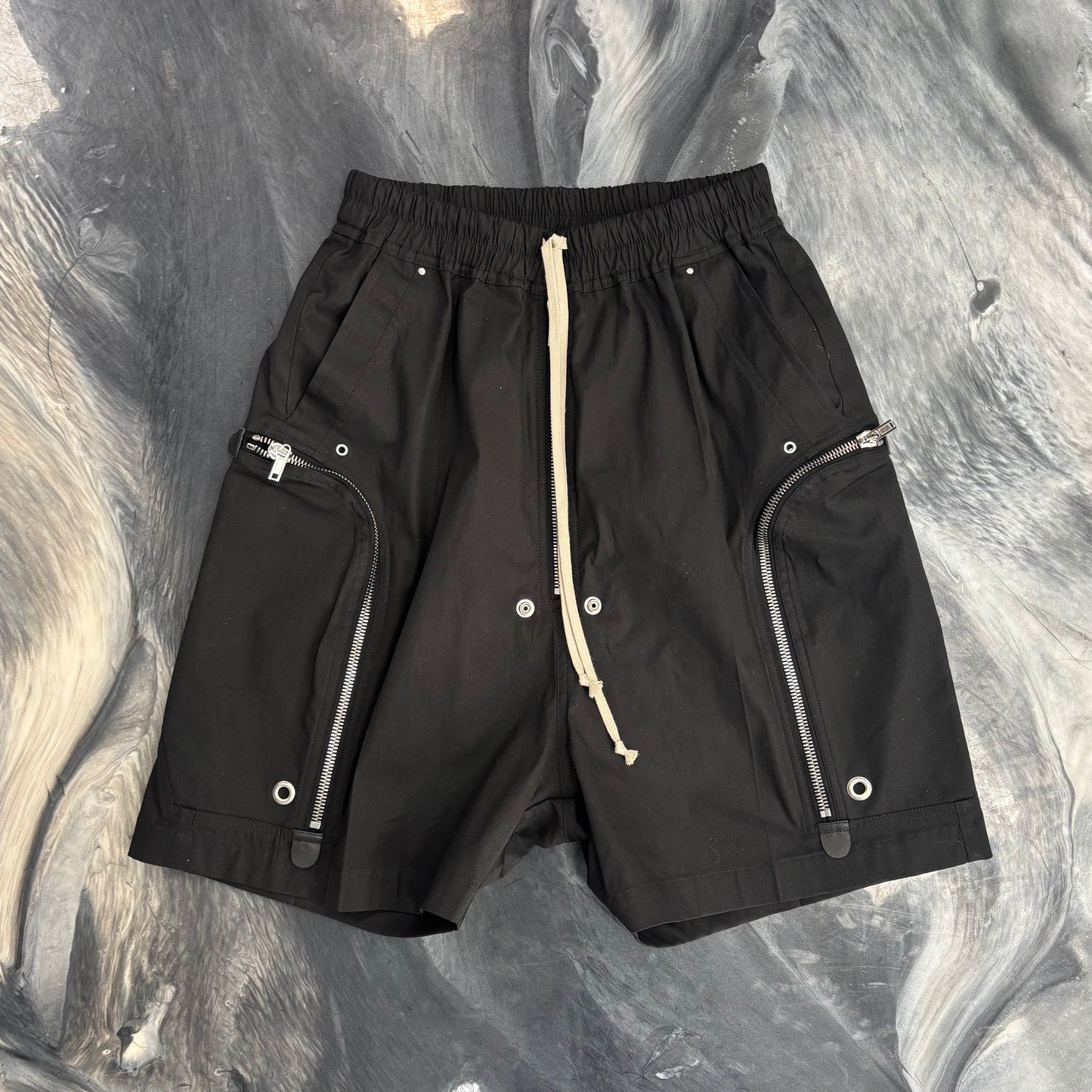 Rick Owens Bauhaus Bela Shorts Black