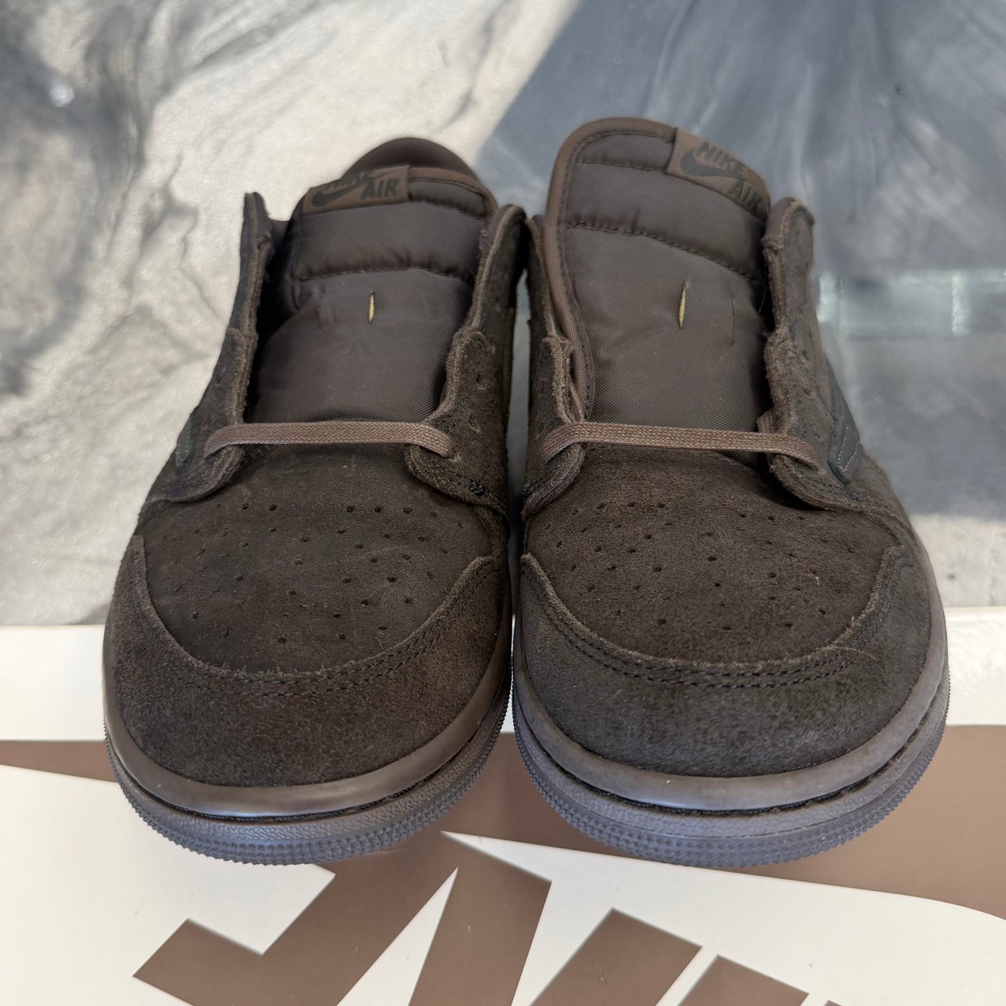 Jordan 1 Retro Low OG SP Travis Scott Velvet Brown (Used)