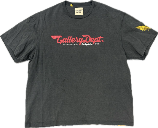 Gallery Department Mechanic Tee Bintave Washed Black