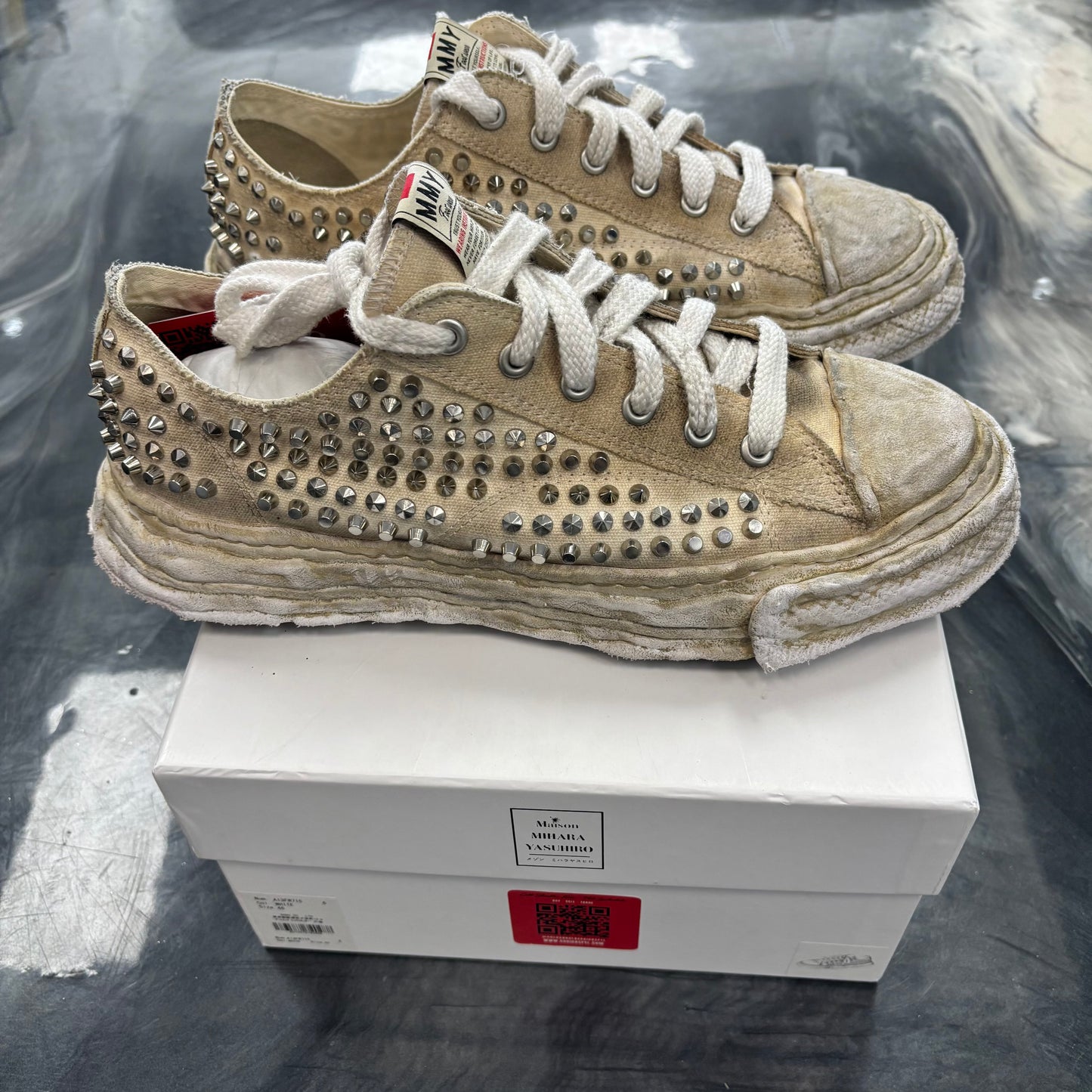 Maison Mihara Yasuhiro
Peterson 23 Studded Low OG Sole (USED)